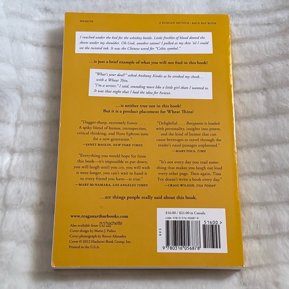 TINA FEY “Bossypants” Autobiography - Picture 2 of 3